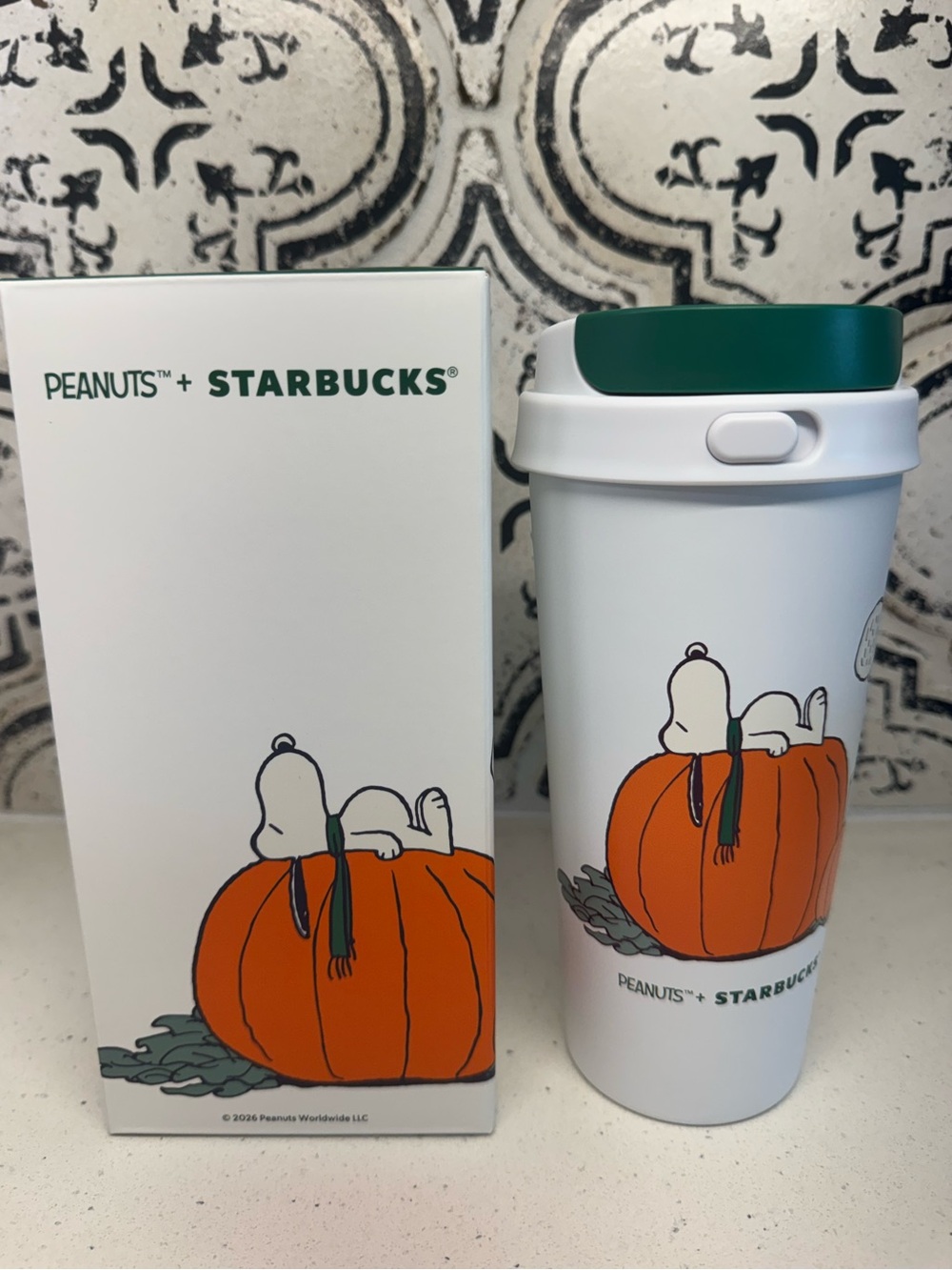 Starbucks Peanuts Stainless Steel Travel Mug